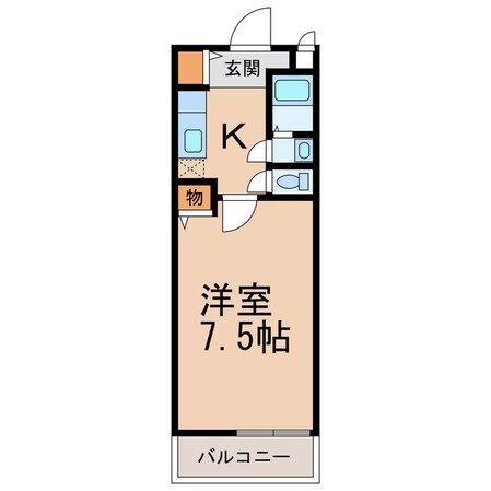 紀ノ川駅 徒歩10分 2階の物件間取画像